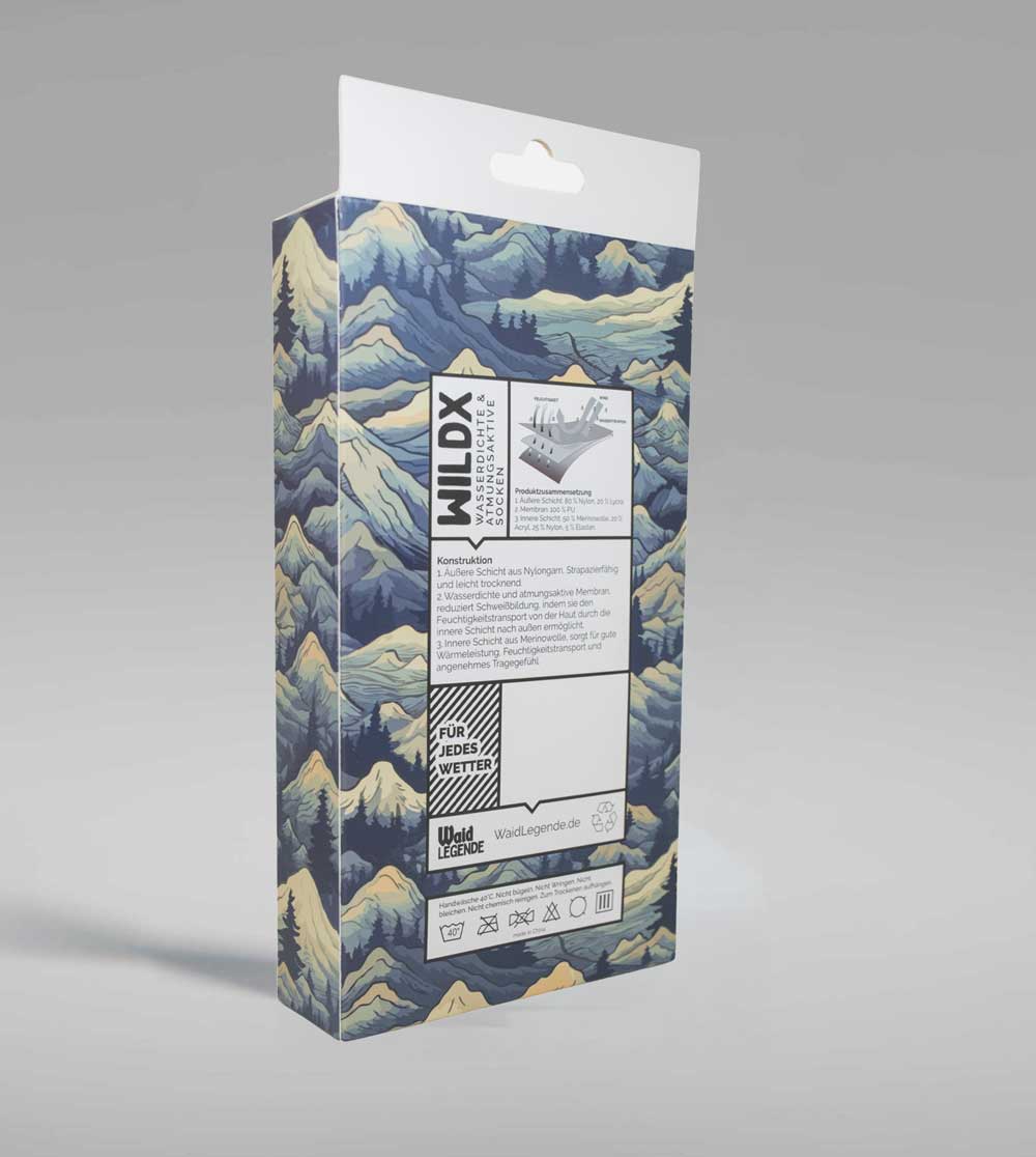 Wasserdichte Socken WILDX